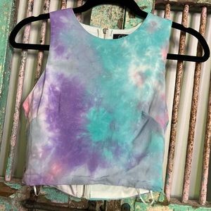 Tie Dye Crop Top